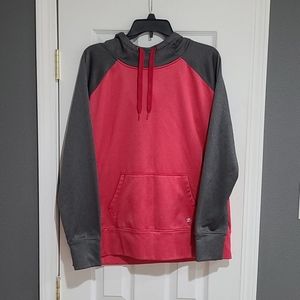Pink and Grey Hoodie